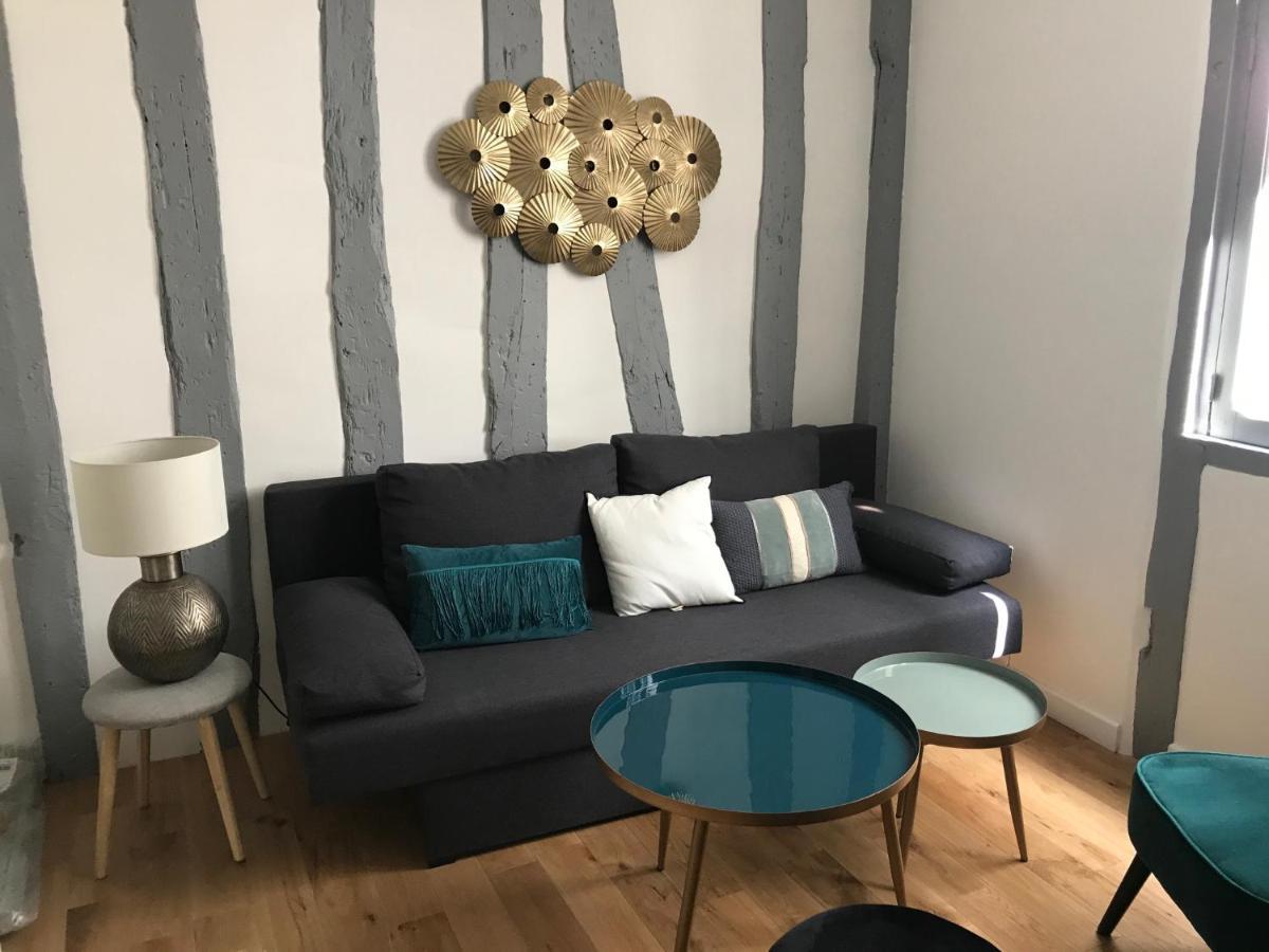 Charmant T1 Vieux Rouen Apartment ภายนอก รูปภาพ