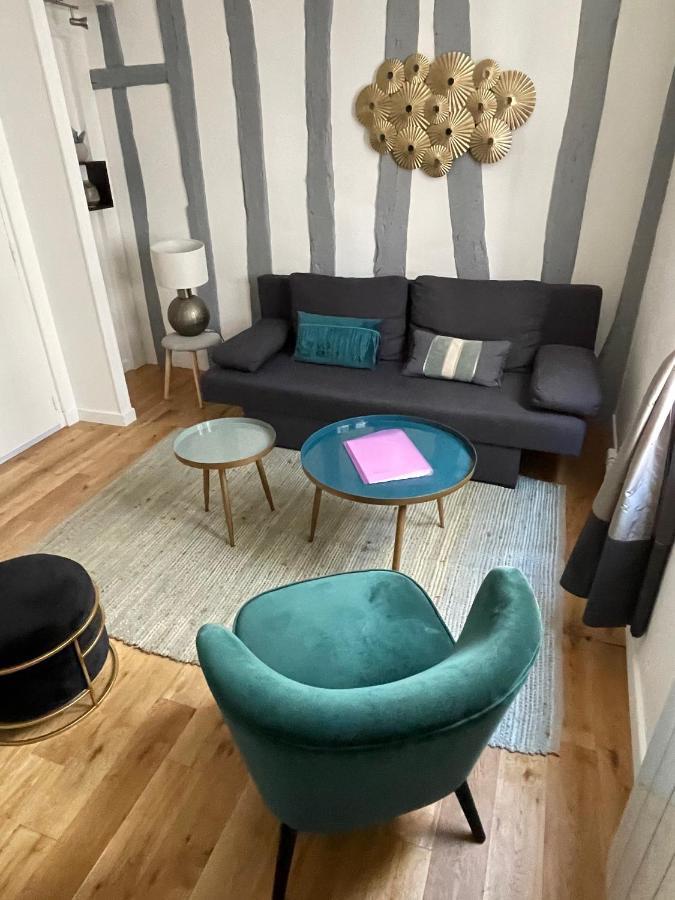 Charmant T1 Vieux Rouen Apartment ภายนอก รูปภาพ